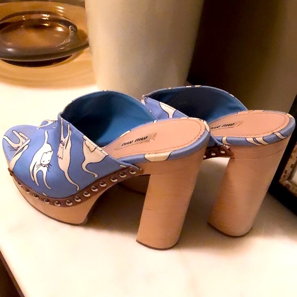 Miu Miu Platform Sandals, Size 39 - Picture 3 of 4